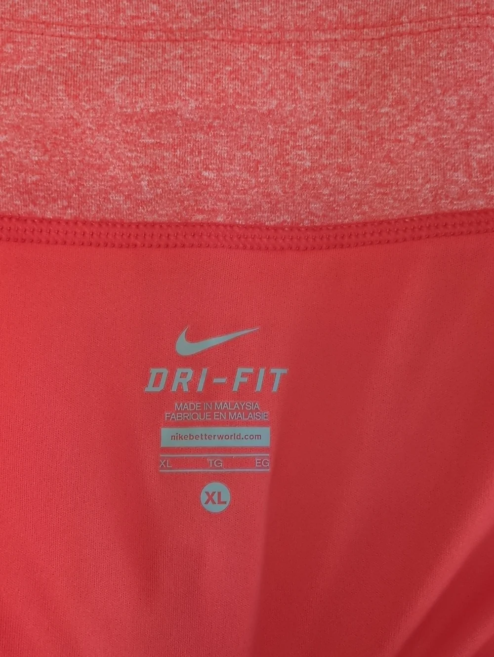 Nike Coral Pink Rival Dry Fit Running Athletic Shorts Sz XL Outdoor Beach Gym